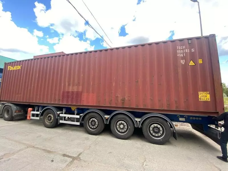 Контейнер 40HC CW — TGCU0002635
