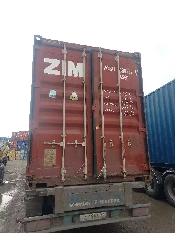 Контейнер 40HC CW — ZCSU8684379